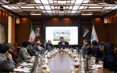 نشست هماهنگی دوازدهمین نمایشگاه بین المللی هوایی ایران با حضور مدیرعامل سازمان منطقه آزاد کیش
